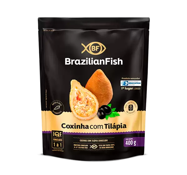 Coxinha com Tilápia