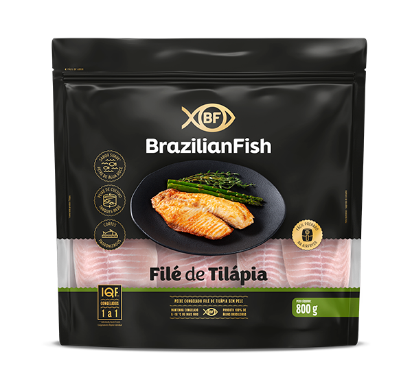 Filé de Tilápia Congelado - 800g