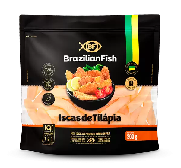 Iscas de Tilápia 300g